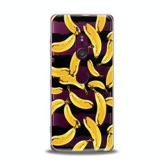 Lex Altern TPU Silicone Sony Xperia Case Painted Yellow Banana