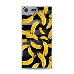 Lex Altern TPU Silicone Sony Xperia Case Painted Yellow Banana