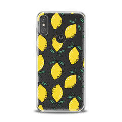 Lex Altern TPU Silicone Motorola Case Lemon Drawing Art