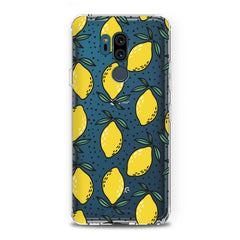 Lex Altern TPU Silicone LG Case Lemon Drawing Art