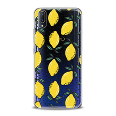 Lex Altern TPU Silicone VIVO Case Lemon Drawing Art