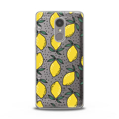 Lex Altern TPU Silicone Lenovo Case Lemon Drawing Art