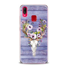 Lex Altern TPU Silicone VIVO Case Floral Animal Skull