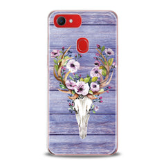 Lex Altern TPU Silicone Oppo Case Floral Animal Skull