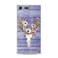 Lex Altern TPU Silicone Sony Xperia Case Floral Animal Skull