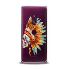 Lex Altern TPU Silicone Sony Xperia Case Indian Tribal Skull