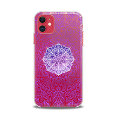 Lex Altern TPU Silicone iPhone Case Purple Mandala Print