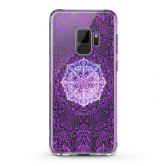 Lex Altern TPU Silicone Samsung Galaxy Case Purple Mandala Print