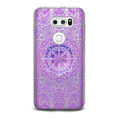 Lex Altern TPU Silicone LG Case Purple Mandala Print