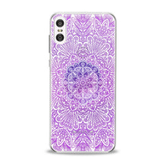 Lex Altern TPU Silicone Motorola Case Purple Mandala Print