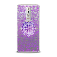 Lex Altern TPU Silicone Nokia Case Purple Mandala Print