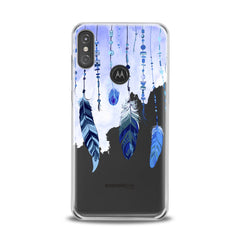 Lex Altern TPU Silicone Motorola Case Watercolor Cute Feathers