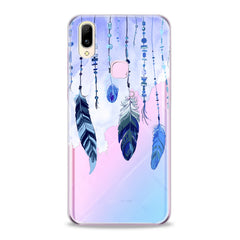 Lex Altern TPU Silicone VIVO Case Watercolor Cute Feathers