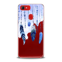 Lex Altern TPU Silicone Oppo Case Watercolor Cute Feathers