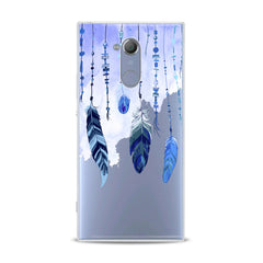 Lex Altern TPU Silicone Sony Xperia Case Watercolor Cute Feathers