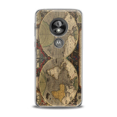 Lex Altern TPU Silicone Motorola Case Ancient Atlas Worldwide