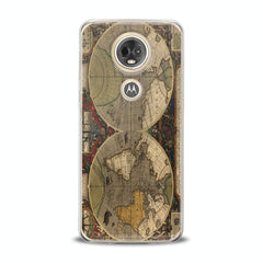 Lex Altern TPU Silicone Motorola Case Ancient Atlas Worldwide