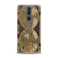 Lex Altern TPU Silicone Nokia Case Ancient Atlas Worldwide