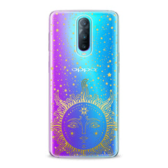 Lex Altern TPU Silicone Oppo Case Golden Sun Shining