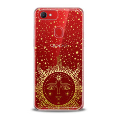 Lex Altern TPU Silicone Oppo Case Golden Sun Shining