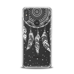 Lex Altern TPU Silicone Motorola Case White Dream Catcher