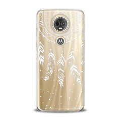 Lex Altern TPU Silicone Motorola Case White Dream Catcher