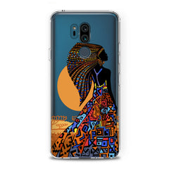 Lex Altern TPU Silicone LG Case African Beauty Woman