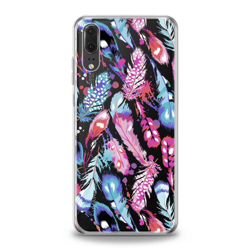 Lex Altern Colored Gentle Feathers Huawei Honor Case