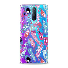 Lex Altern TPU Silicone Oppo Case Colored Gentle Feathers