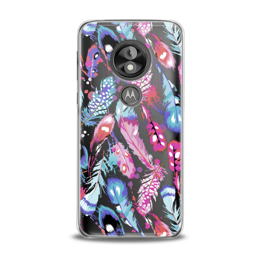 Lex Altern Colored Gentle Feathers Motorola Case