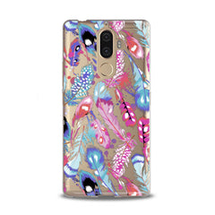 Lex Altern TPU Silicone Lenovo Case Colored Gentle Feathers