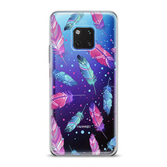 Lex Altern TPU Silicone Huawei Honor Case Bright Pink Feathers