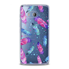 Lex Altern Bright Pink Feathers HTC Case