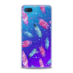 Lex Altern TPU Silicone Xiaomi Redmi Mi Case Bright Pink Feathers