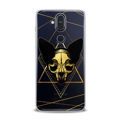 Lex Altern TPU Silicone Nokia Case Boho Cat Skull