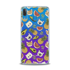 Lex Altern TPU Silicone Lenovo Case Tropical Cats