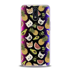 Lex Altern TPU Silicone Oppo Case Tropical Cats