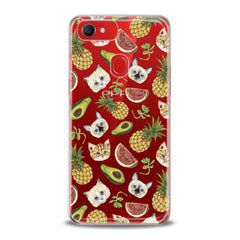 Lex Altern TPU Silicone Oppo Case Tropical Cats