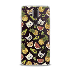 Lex Altern TPU Silicone Nokia Case Tropical Cats