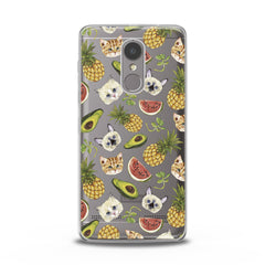 Lex Altern TPU Silicone Lenovo Case Tropical Cats