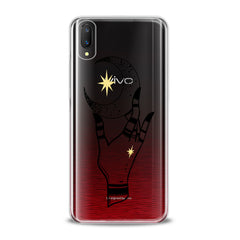 Lex Altern TPU Silicone VIVO Case Touch Moon Art