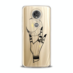 Lex Altern TPU Silicone Motorola Case Touch Moon Art