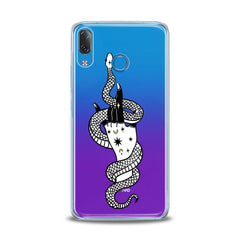 Lex Altern TPU Silicone Lenovo Case Snake Tamer Art