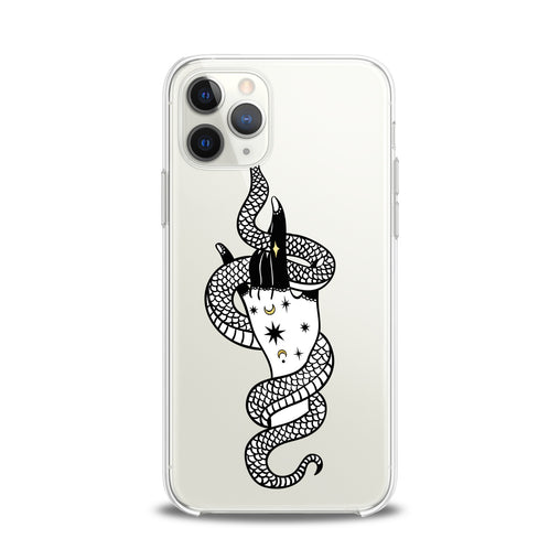 Lex Altern TPU Silicone iPhone Case Snake Tamer Art