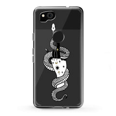 Lex Altern TPU Silicone Google Pixel Case Snake Tamer Art