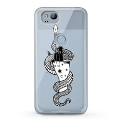 Lex Altern TPU Silicone Google Pixel Case Snake Tamer Art