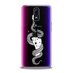 Lex Altern TPU Silicone Oppo Case Snake Tamer Art