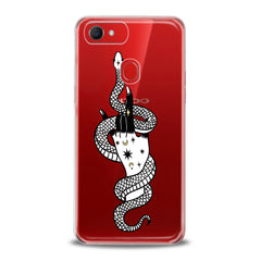 Lex Altern TPU Silicone Oppo Case Snake Tamer Art