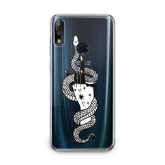 Lex Altern TPU Silicone Asus Zenfone Case Snake Tamer Art