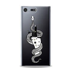 Lex Altern TPU Silicone Sony Xperia Case Snake Tamer Art